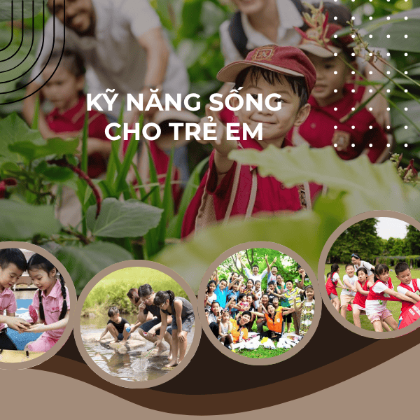 Tổ chức khóa học kỹ năng sống cho trẻ em tại Flora Resort – Không gian xanh truyền cảm hứng