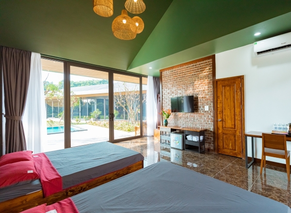 Villa Grand E Sóc Sơn 4PN | Bể Bơi 50m2, Phòng Phim, Bi-a | FLORA VIP